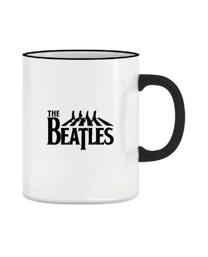 Puodelis The Beatles logo Puodelis The Beatles logo